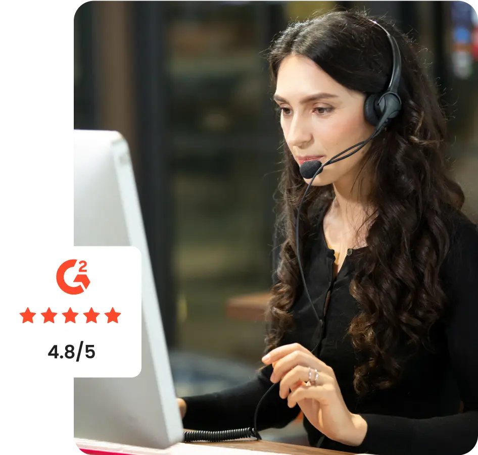 GetSyncPeak rated 4.8 out of 5 by customers