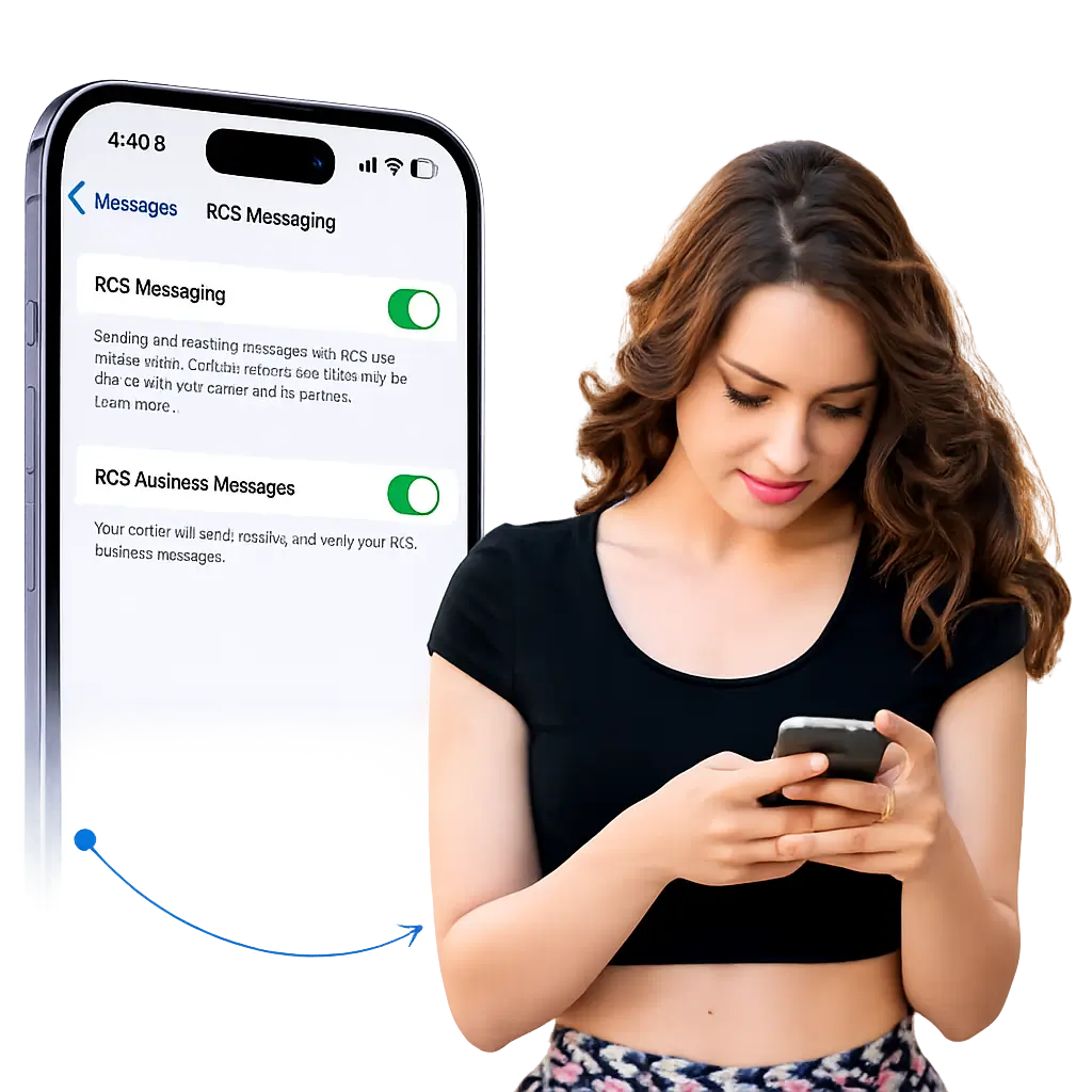 RCS Messaging support on iPhone iOS