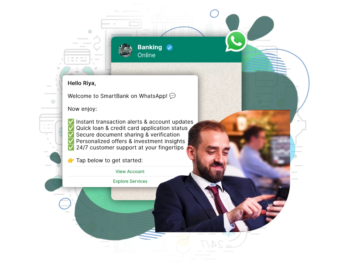 WhatsApp for banking and fintech customer updates