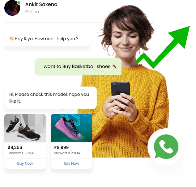 WhatsApp broadcast driving product sales